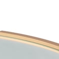 thumbnail image 4 of Miroir Rond Encadré London - Peinture Dorée - 25 Pouces x 25 Pouces, 4 of 7
