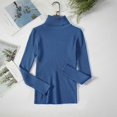 thumbnail image 5 of Yuyuzo Sweaters for Women Long Sleeve Turtlenecks Ribbed Knit Comfy Slim Fitted Basic Pullover Tops, 5 of 5