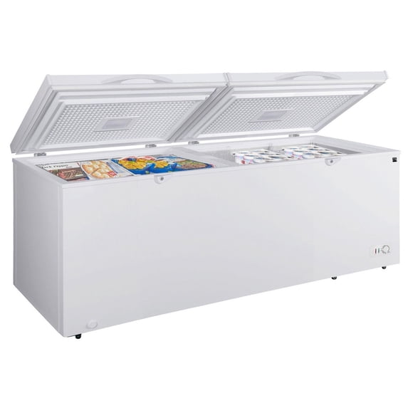 Kenmore Congélateur/Réfrigérateur Coffre Convertible 25 pi³, 710L, E-STAR, Grande Capacité, Blanc, Congélateur Réfrigérateur à Double Fonction