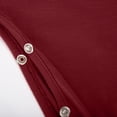 thumbnail image 4 of RKSTN Christmas Pajamas for Family Solid Color Soft Round Neck Long Sleeve Tops and Pants Sleepwear Two Piece Family Christmas Pjs Matching Sets(Baby), 4 of 6