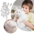 thumbnail image 4 of Cat Nail Caps Kit with Glue 18ml for Indoor/Outdoor Use - 20 Soft Rubber Caps for Pet Nail Durable TPR Material Safe Pet Care Platform Competitive Title 20PCS, 4 of 6