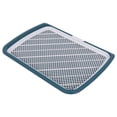 thumbnail image 1 of Dog Potty Training Tray, Detachable Washable Mesh Dog Pee Pad Holder Tray Nonslip Dog Pad Holders Heighten Dog Litter Box for Small Medium Pet, Easy to Clean, 1 of 7
