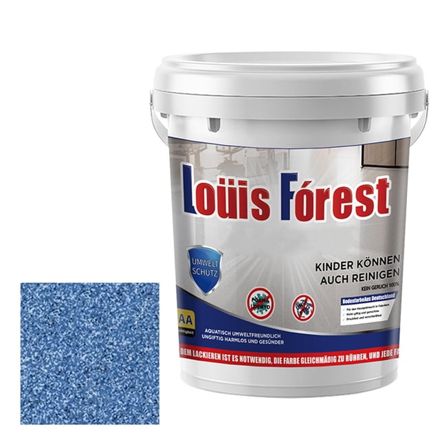 High Gloss Epoxy Floor Coating - Non-Slip Durable Floor Paint For Garage, Basement & Concrete Surfaces, Professional Finish