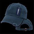 thumbnail image 1 of Decky 959-NAVY Vintage Frayed Polo Caps, Navy, 1 of 1