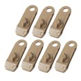 thumbnail image 1 of Outdoor Tent Roof Clip Sunshade Windproof Fixed Wind Rope Buckle Tent Clip 7Pc, 1 of 2