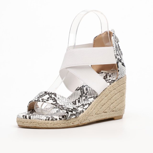 Womens Platform Wedge Sandals Ankle Strappy Open Toe Slingback High Heel Summer Sandals