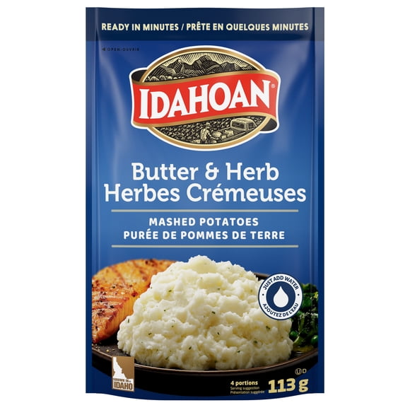 Idahoan Butter & Herb Mashed Potatoes