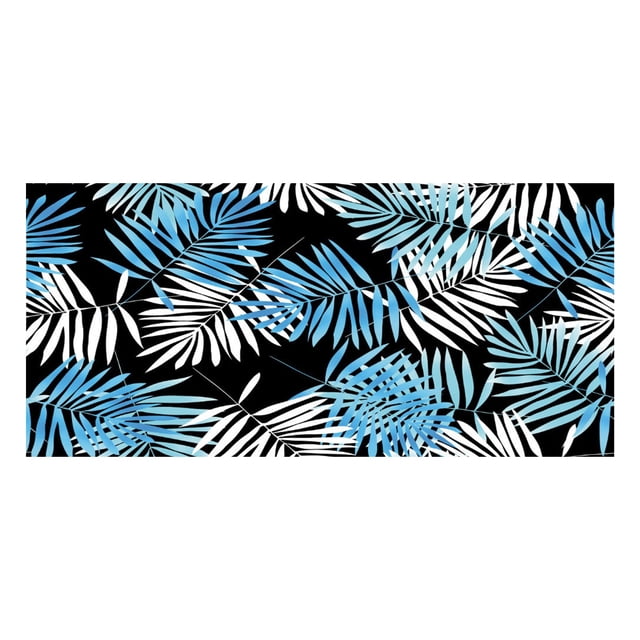 RXIRUCGD Microfiber Beach Towel: Quick-Dry, Compact, Sand-Free, Absorbent, Sandproof and Lightweight - Perfect for Camping, Beach, and Roadtrips Leaf Beach Towel