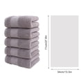 thumbnail image 3 of Fridja Ultra Soft Cotton 5 Pack Hand Towel Set 14x28 Inch, Fit for use in Beach, Bathroom, Kitchen, Gym, Spa & General Cleaning, Soft Compact & Lightweight Multi Purpose Absorbent Hand Towels, 3 of 5