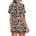 thumbnail image 5 of Pyjama pour Femme, Mode, Confortable, Imprimé, T-Shirt à Manches Courtes, Shorts, Tenue d'Intérieur, 5 of 5