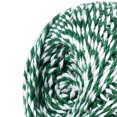 thumbnail image 3 of Thread Cotton Sewing Rope Twist knitting thread thread cotton Color Sewing Cord DIY Handicraft Woven String Knitting Supplies, Green and White, 3 of 8