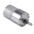 thumbnail image 3 of Youkk Powerful 37GB-3530 12V DC High Electric Gear Box Motor Replacement DIY Silver 531RPM 1Set, 3 of 6