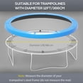 thumbnail image 2 of Φ12ft Trampoline Pad Spring Safety Replacement Gym Bounce Jump Cover EPE Foam, 2 of 9