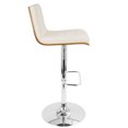 thumbnail image 3 of Tabouret de bar ajustable moderne milieu-du-siècle Vasari, de LumiSource, 3 of 8