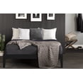 thumbnail image 3 of South Shore Vito Queen Solid Wood Platform Bed, in Pure Black, 3 of 9
