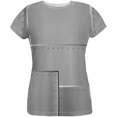 thumbnail image 1 of Halloween Robot Rivets Costume Steel All Over Womens T Shirt, 1 of 2