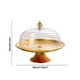 thumbnail image 3 of Meitianfacai Dessert Table Decorations Snacks Display Shelf With Lid Cake Stand Tea And Cake Sum Tray Fruit Pallets Layer Fruit Pallets Living Room Home Use, 3 of 6