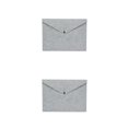 thumbnail image 2 of Wweixi File Document Bag Stay Organized And Enjoy Durable Felt Felt Folder Organizer light grey 2Set, 2 of 6