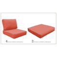 thumbnail image 1 of Ensemble de Coussins Haut Dossier pour MIAMI-07b en Mandarine, 1 of 2