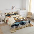 thumbnail image 3 of Erosebridal Vintage Ship Bedding Full Comforter Set, Nautical Compass Down Comforter, Aqua Blue, Reversible, 3 of 7