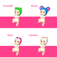 thumbnail image 3 of Sonny Angel Babies HIPPERS Looking Back Series - Mini Figure/Limited Edition - 1 Sealed Blind Box, 3 of 6