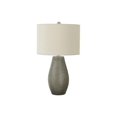 thumbnail image 4 of Monarch Specialties Lighting, 24"h, Table Lamp, Grey Resin, Ivory / Cream Shade, Contemporary, 4 of 6