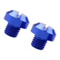 thumbnail image 1 of maskred 2 Pcs M10x1.25 Rétroviseurs Filetage Vis Boulons Bouchon Trou Bleu Positif 10mm 1Set, 1 of 6