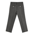 thumbnail image 2 of Buyless Fashion Boys Pants Flat Front Regular Fit Polyester Formal and Casual, 2 of 7