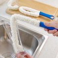thumbnail image 3 of Oleegame 1PC Cleaning Brush Wine Brush Cup Glass Handle Long Kitchen Bottle 2PC Cleaning Sponge Cleaner Kitchen，Dining & Bar Blue, 3 of 7