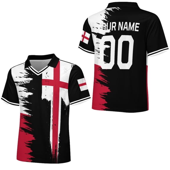 Maillot de Soccer Anglais Personnalisé 2026 Chandail avec Nom et Numéro Personnalisés pour Hommes Femmes Enfants Style National Country Maillot de Fan de Soccer