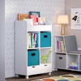 thumbnail image 2 of RiverRidge® HomeCubby Storage Cabinet with Bookrack in White for Kids, 2 of 9