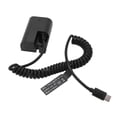 thumbnail image 2 of E6 Dummy Battery, Decoded Dummy Battery 8.4V 2A Type C 9V /12V Latest Advanced  For 5D4 6D2 7D Camera, 2 of 8
