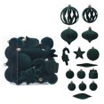 thumbnail image 2 of Suncoda Christmas Decorations Indoor, Festival Decoration Christmas Ball Decoration European Shaped Flocking Christmas Ball Set Christmas Tree Pendant, 2 of 6