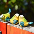 thumbnail image 2 of ZPSHYD Résine Décor Oiseau, 4pcs/Set Pelouse Jardin Cour Résine Haute Simulation Oiseau Décoration Animal Ornement, 2 of 9