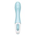 thumbnail image 4 of Satisfyer Vibromasseur à Pompe à Air 5+ Vibe à Point G Bleu, 4 of 5