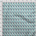 thumbnail image 3 of oneOone Viscose Chiffon Fabric Circle Geometric Printed Fabric 1 Yard 42 Inch Wide, 3 of 4