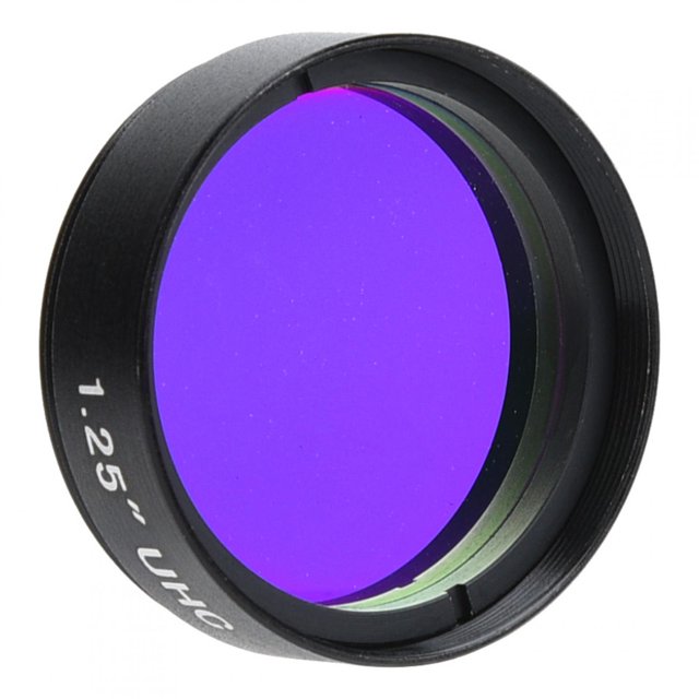 Sonew Filter,Telescope Filter,1.25 Inch 31.7mm Filter UHC Light Pollution Inhibition Lens for Astronomical Telescope Monocular Eyepiece Lens