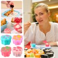 thumbnail image 1 of Yhmxh Plates Set Kitchen Gadgets Portablebottle Paw Box Flower Handy Japanese Dressing Tomato Separate Bottles Kitchen Essentials Kitchen Accessories Dinner Plates, 1 of 8