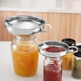 thumbnail image 4 of Oleegame 2PC Stainless Canning Funnel Lightweight Wide Mouth Jar Funnel With Handle Suitable For Wide Mouth And Conventional Jar Food Grade Metal Jam Kitchen Tools, 4 of 9