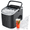 Black, variant on Simzlife 26 lbs/24H Countertop Ice Maker Machine, 9 Bullet-Shaped Ice in 6 Min, Auto-Cleaning