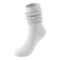 thumbnail image 1 of Chaussettes Slouch Femmes Cuissardes Chaussettes de Botte Chaussettes Douces Froncées, 1 of 2