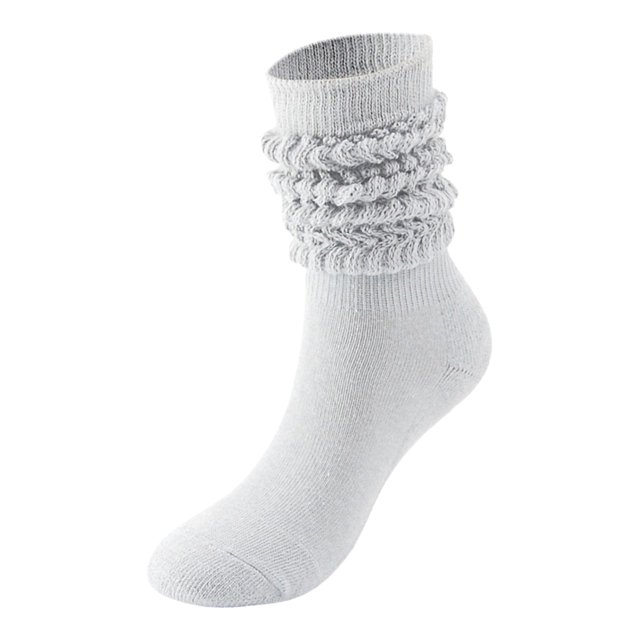 Chaussettes Slouch Femmes Cuissardes Chaussettes de Botte Chaussettes Douces Froncées
