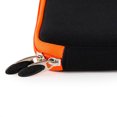 thumbnail image 4 of 17 inch Laptop Sleeve Case - Protective Sleeve Bag for 17" Notebook Computer, Water-Resistant Portable Slim Case (Orange), 4 of 5