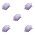 thumbnail image 2 of maskred Windproof And Rainproof Umbrella With Retractable Handle For Any Weather Condition Folding Sun Umbrellas Lifting purple 5Set, 2 of 6