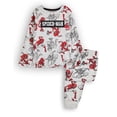 thumbnail image 1 of Marvel Boys Grey Long Sleeve Long Leg Pyjama Set, 1 of 6