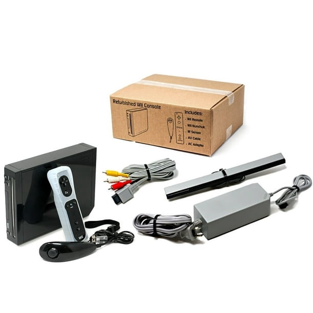 Wii Console (Black) - (Renewed) - Walmart.ca