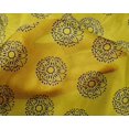 thumbnail image 4 of oneOone Silk Tabby Fabric Floral Block Printed Craft Fabric BTY 42 Inch Wide, 4 of 4
