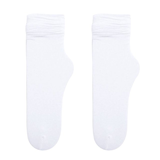 Lady Summer Socks 1 Pair Moisture Wicking Soft Chic Jogging Mid Tube Socks