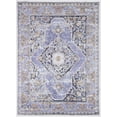 thumbnail image 1 of Tapis d'appoint Emerald Tyler lavande & gris 3 pi 3 po x 5, 1 of 5