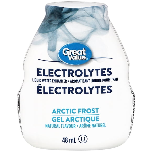 Great Value Arctic Frost Electrolytes Liquid Water Enhancer 48ML